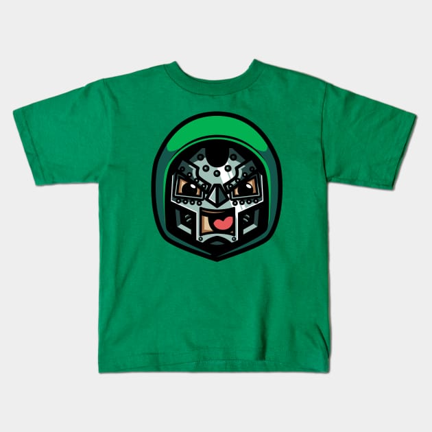 Doctor Doom Kids T-Shirt by Superon